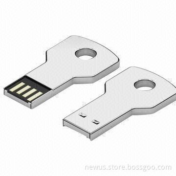 Promotional MIni Portable USB Keys with UDP, Stainless Steel Shell, Supports USB3.0, Up to 64GB
